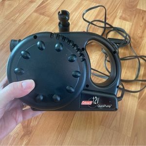 Portable 12V Coleman Electric Air Pump Car Adapter Inflates/Deflates Airbeds